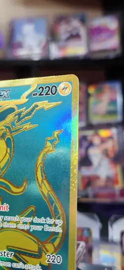 Pokemon TCG Paldean Fates : Miraidon EX 243/091 Secret Gold Hyper Rare 2024 - Image 5
