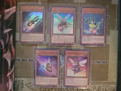 YUGIOH BATTLEWASP DART THE HUNTER + TWINBOW + ARBALEST + STING + PIN BLHR ULTRA - Image 1