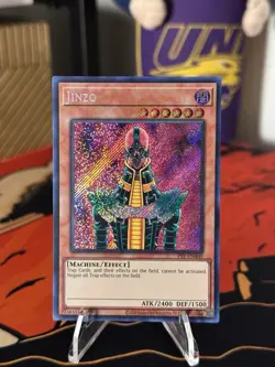 Yugioh Jinzo PSV-EN000 Pharaoh's Servant Secret Rare VLP - Image 1