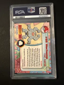 Pokemon Topps #68 Machamp (1999) Non-Holo Vintage Trading Card PSA 6 EX-MT - Image 2