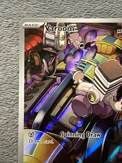 Varoom 206/197 Illustration Rare Pokemon Card Obsidian Flames 2023 NM - Image 2