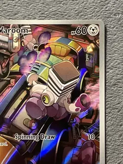 Varoom 206/197 Illustration Rare Pokemon Card Obsidian Flames 2023 NM - Image 3