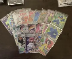 Pokemon Card Lot Of 18 Full Art Cards Near Mint - Image 1