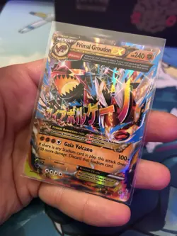 Pokemon TCG XY: Primal Clash Primal Groudon EX 86/160 Ultra Rare Holo Card - Image 3