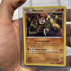 Meloetta 85/162 Pokemon - Holo XY Breakthrough NM Pokemon Nintendo Rare Card TCG - Image 1