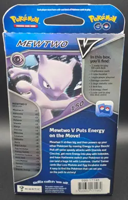 Pokemon GO V Battle Deck - Mewtwo V | 60-Card Deck + Accessories - Image 2