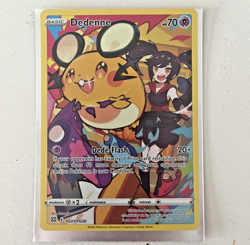 Dedenne TG07/TG30 Brilliant Stars Trainer Gallery NM Ultra Rare Pokemon Card - Image 1