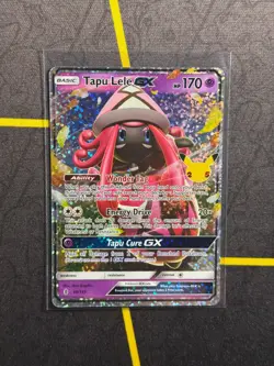 Tapu Lele GX 60/145 - Pokemon TCG Celebrations Classic Collection Rare Card NM - Image 1