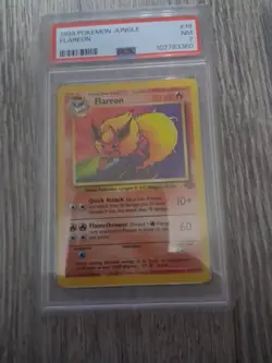 Jungle FLAREON #19/64 PSA 7 NON-HOLO 1999 Pokemon Card Game - Image 1