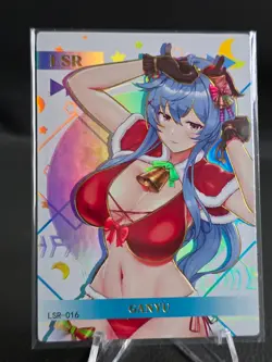 Ganyu | LSR | LSR-016 | Goddess of Power | Goddess Story Anime Collectible Card - Image 1