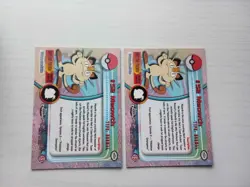 Topps Chrome Pokemon Meowth Card Series 1 #52 Foil - Image 2