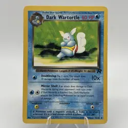 Pokemon TCG: Dark Wartortle Team Rocket #46/82 Uncommon Card VTG WOTC - Image 1