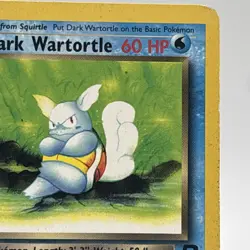Pokemon TCG: Dark Wartortle Team Rocket #46/82 Uncommon Card VTG WOTC - Image 3