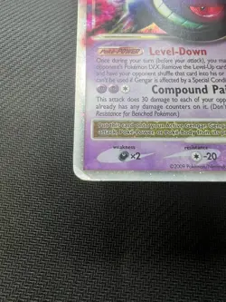 Gengar LV.X 97/99 Platinum Arceus Holo Ultra Rare Pokemon Card DMG - Image 3