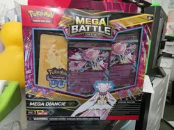 Pokemon TCG Mega Battle Deck Mega Diancie EX Meloetta NO PROMO CARD - Image 1