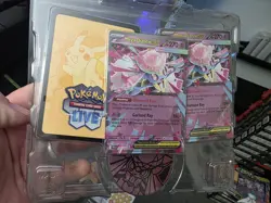 Pokemon TCG Mega Battle Deck Mega Diancie EX Meloetta NO PROMO CARD - Image 2