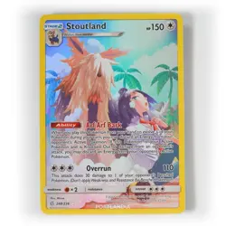 Pokemon - Stoutland - 248/236 - SM Cosmic Eclipse - Secret Rare Card - Image 1