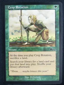 Crop Rotation - ULG - Mtg Card #5P5 - Image 1