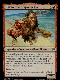 FOIL Dargo, the Shipwrecker Commander Legends Foil NM MTG - Image 1