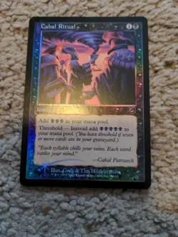 NM/M Cabal Ritual FOIL Torment MtG Magic the Gathering! - Image 1
