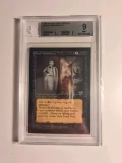 BGS 9 MTG Royal Assassin Collector,s Edition - Image 1