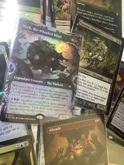 100+ FOILS MtG wick the whorled mind rat tribal Commander deck EDH graveyard rat - Image 1