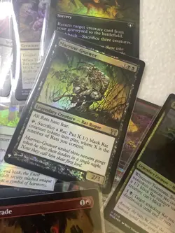 100+ FOILS MtG wick the whorled mind rat tribal Commander deck EDH graveyard rat - Image 2