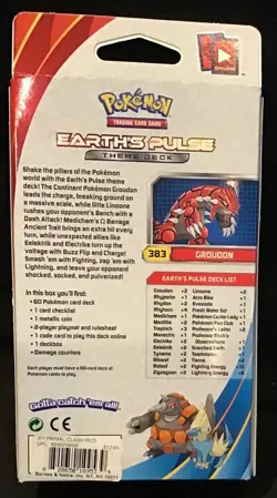 Pokemon TCG ~ XY Primal Clash Theme Deck Earth's Pulse ~ OEJ - Image 4