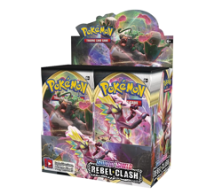 Pokemon TCG - Sword and Shield Rebel Clash Booster Box Sealed - Image 1