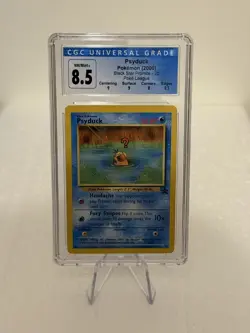 2000 Pokemon Black Star Promo Psyduck 20 CCG 8.5 - Image 1