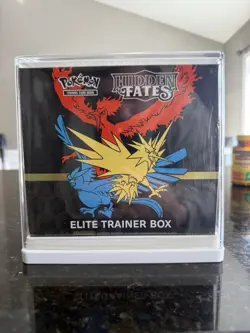Pokemon TCG Hidden Fates Elite Trainer Box ETB New Factory Sealed - Image 1
