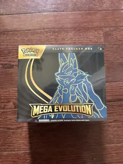 Pokemon Mega Evolution Elite Trainer Box Lucario ETB - New/Factory Sealed - Image 1