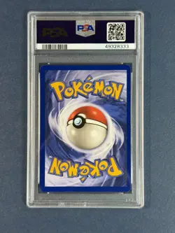 1999 Pokemon Base Set Hitmonchan Holo #7 PSA 8 - Image 2