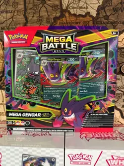 Pokemon TCG Mega Battle Deck Mega Gengar ex Box - Image 1