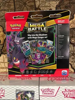 Pokemon TCG Mega Battle Deck Mega Gengar ex Box - Image 5
