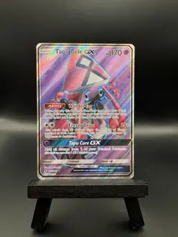 Pokemon Tapu Lele GX (Full Art) 137/145 Sm-Guardians Rising Holo MP - Image 1