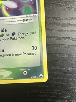 Pokemon TCG Dark Celebi 4/101 Hidden Legends Holo Vintage Rare Nintendo 2004 LP - Image 5