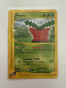 Hoppip 83/147 Regular Common Aquapolis English Pokemon - Image 1