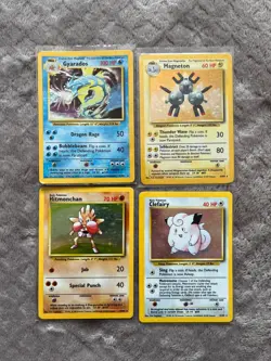 Base Set Pokemon Holo Rare Lot (74) 4 Holos Bulk Vintage WOTC No Duplicates - Image 3