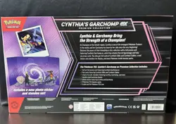 Pokemon TCG Cynthia’s Garchomp EX Premium Collection Destined Rivals - Image 2