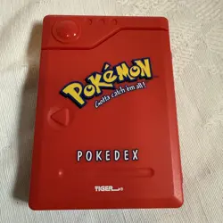 Vintage 1998 Pokedex Pokemon Nintendo Tiger Electronics Handheld Toy - Image 1