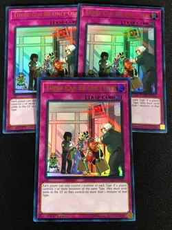 Yugioh There can be Only One DUDE-EN053 1st Ultra x3 (NM) - Image 1