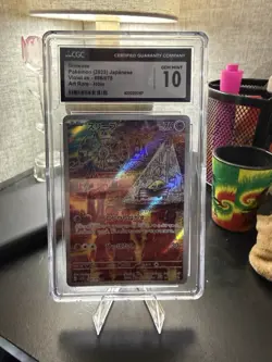 CGC 10 Drowzee 086/078 AR Art Rare Violet ex sv1V Japanese Pokemon Card - Image 1