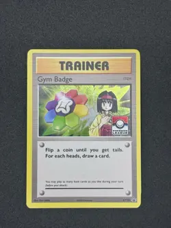 Pokemon TCG Gym Badge (Erika) XY XY206 Promo Card - Image 1