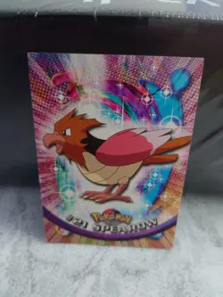 Topps Pokemon Card 21 Spearow Series 1 Trading Card TCG Blue Logo - LP - Image 1