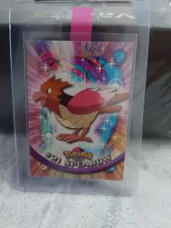 Topps Pokemon Card 21 Spearow Series 1 Trading Card TCG Blue Logo - LP - Image 3