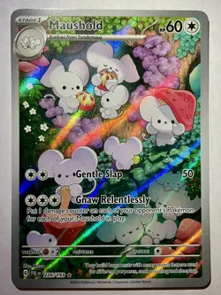 Maushold 226/193 Illustration Rare Pokemon TCG Card SV02 Paldea Evolved NM - Image 1