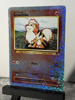 Growlithe 45/110 Legendary Collection Reverse Holo Pokemon Card LP/NM - Image 3