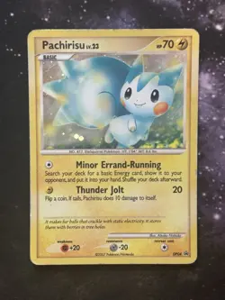 Pachirisu - DP04 - Pokemon Diamond & Pearl Promo Ultra Rare Card MP/HP - Image 1