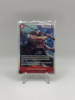 OP02-004 SR Edward.Newgate Super Rare One Piece TCG Card - Image 1